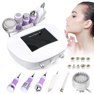 With Ultrasonic & Dermabrasion Machine