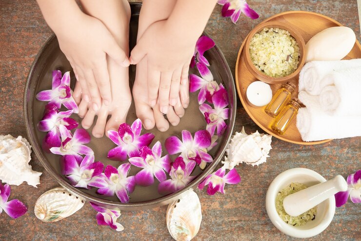 O3+Pedicure- Luxury Crystal Spa