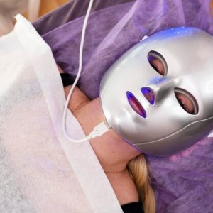 With LED Photo Facial Mask