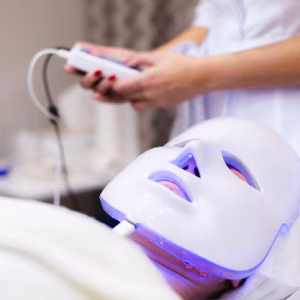 With LED Photo Facial Mask
